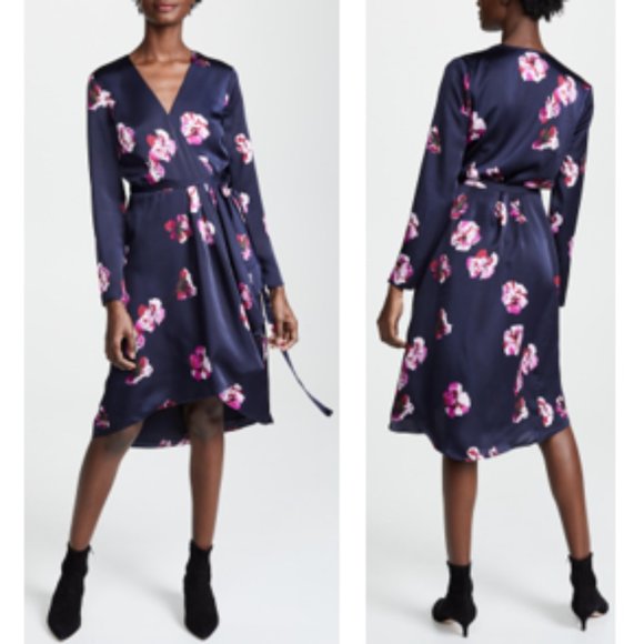 joie miltona wrap dress